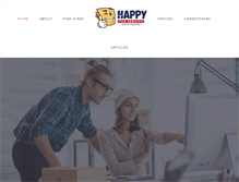 Tablet Screenshot of happytax.com